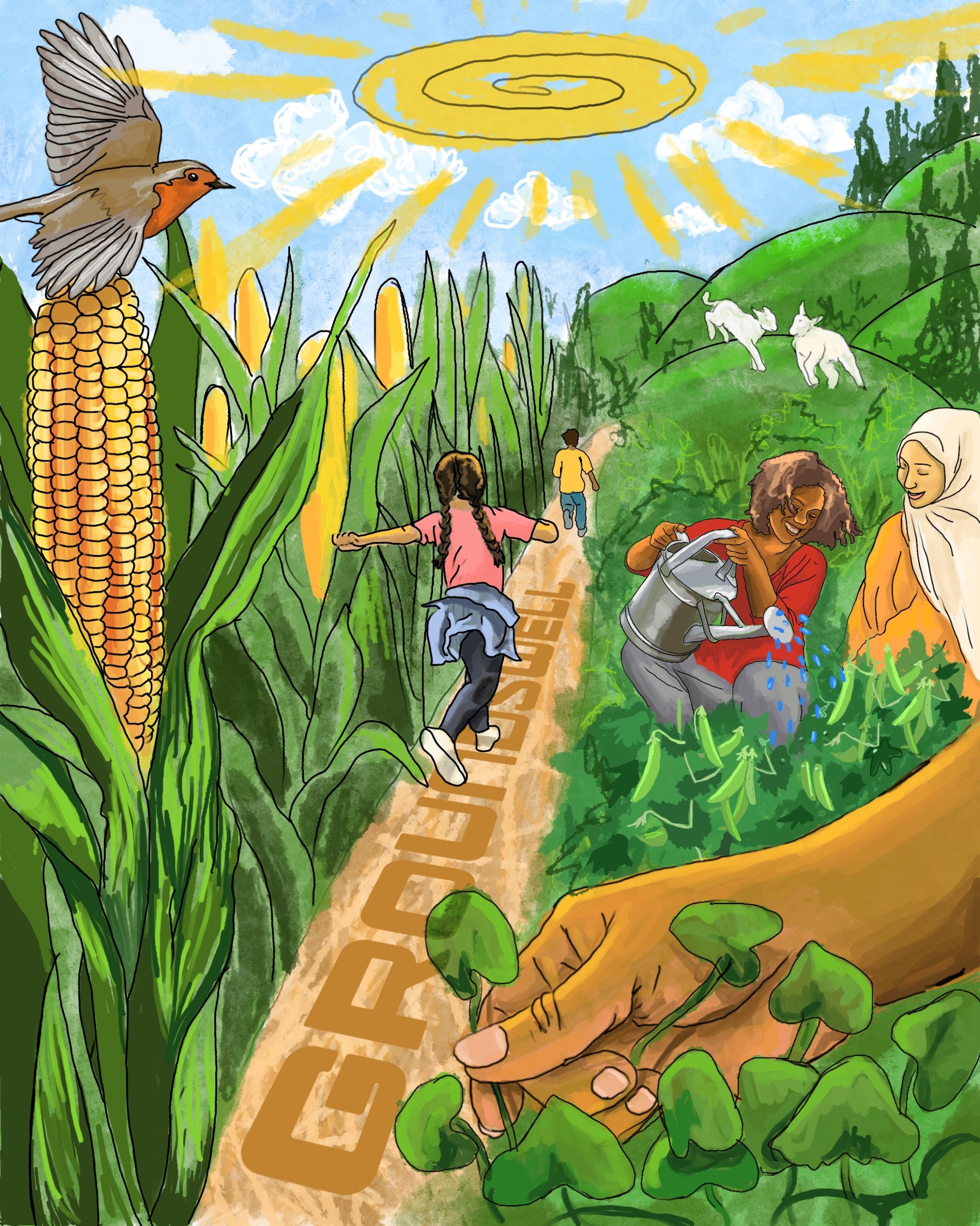Art by Maryam Adib - join our campaign and we'll send you this poster!